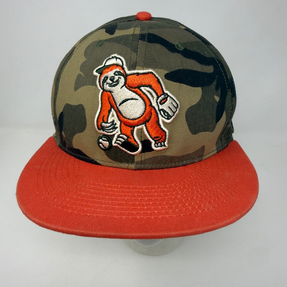 Baseballism Limited Edition Sloth San Jose Slow‎ Rollers Hat Cap Snapback